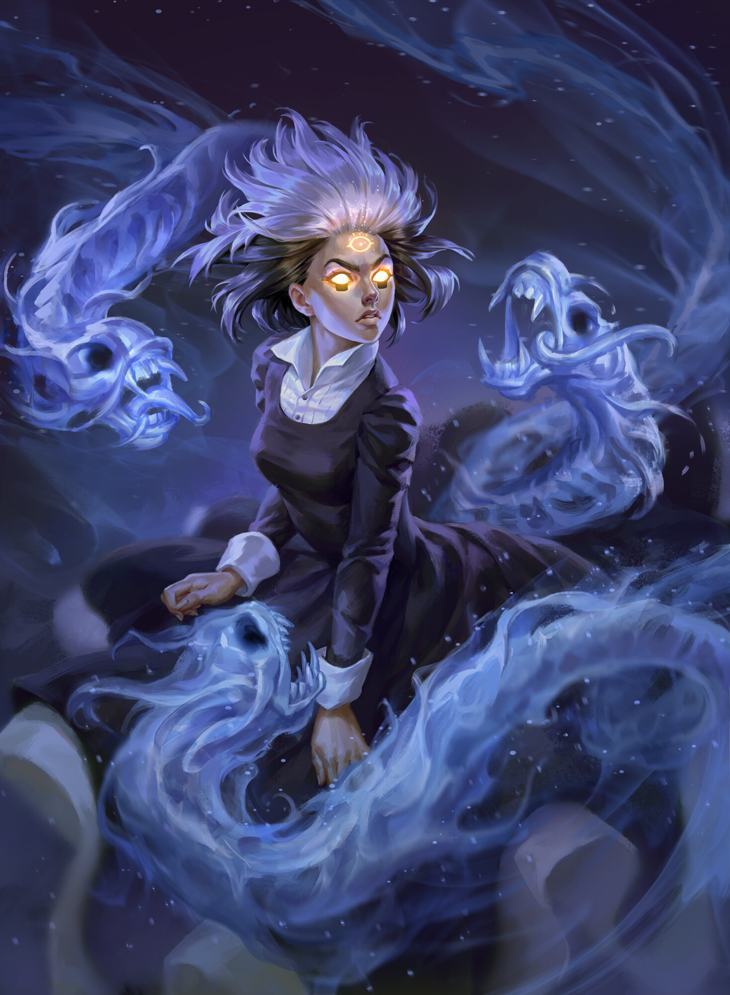 Goth girl summoner